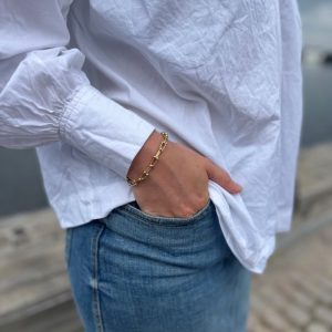 Armbånd i stål Chunky