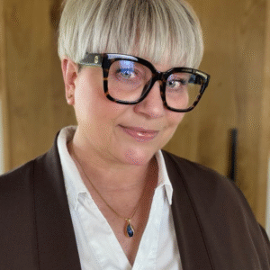 Smykke Æg med Blå Aventurin