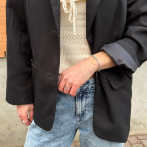 Armbånd i stål Chunky