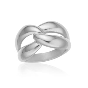 Blank Ring i stål NYHED